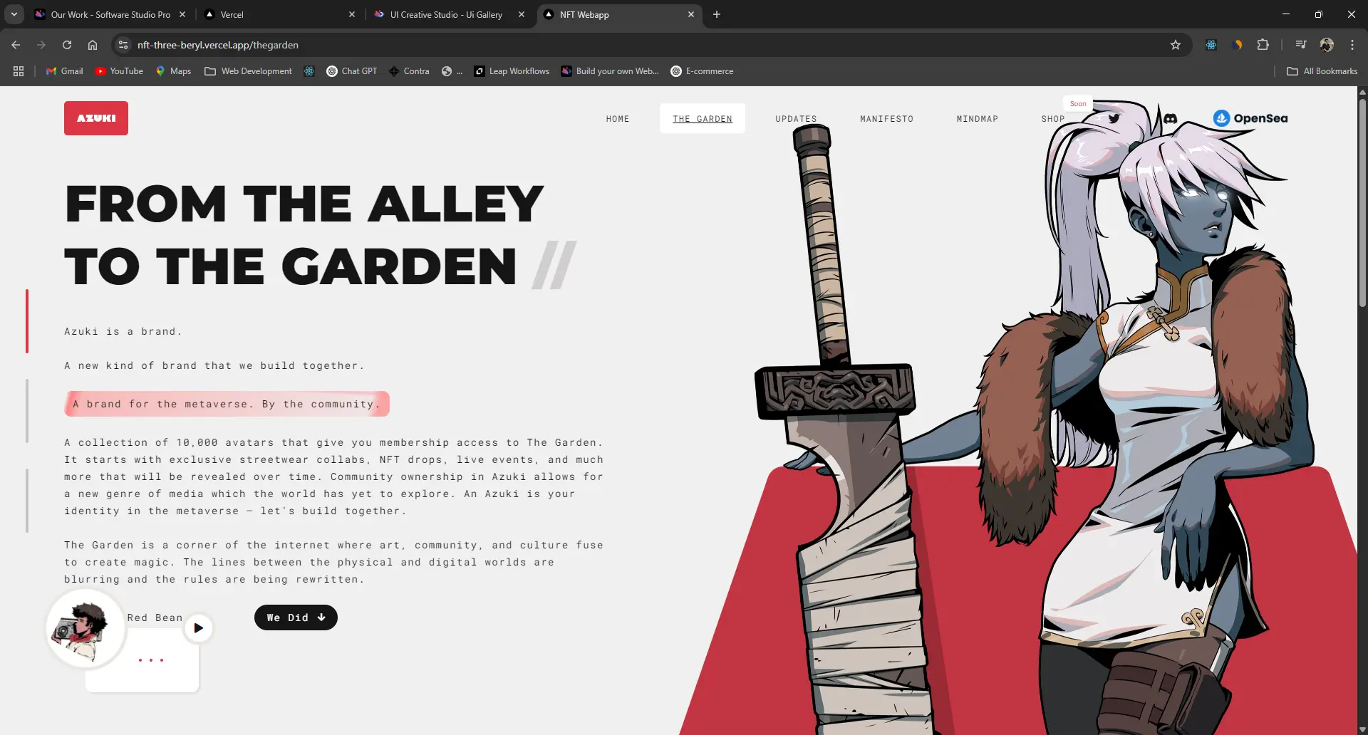 azuki screenshot