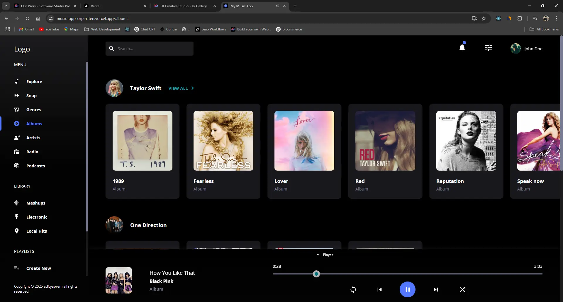 music screenshot
