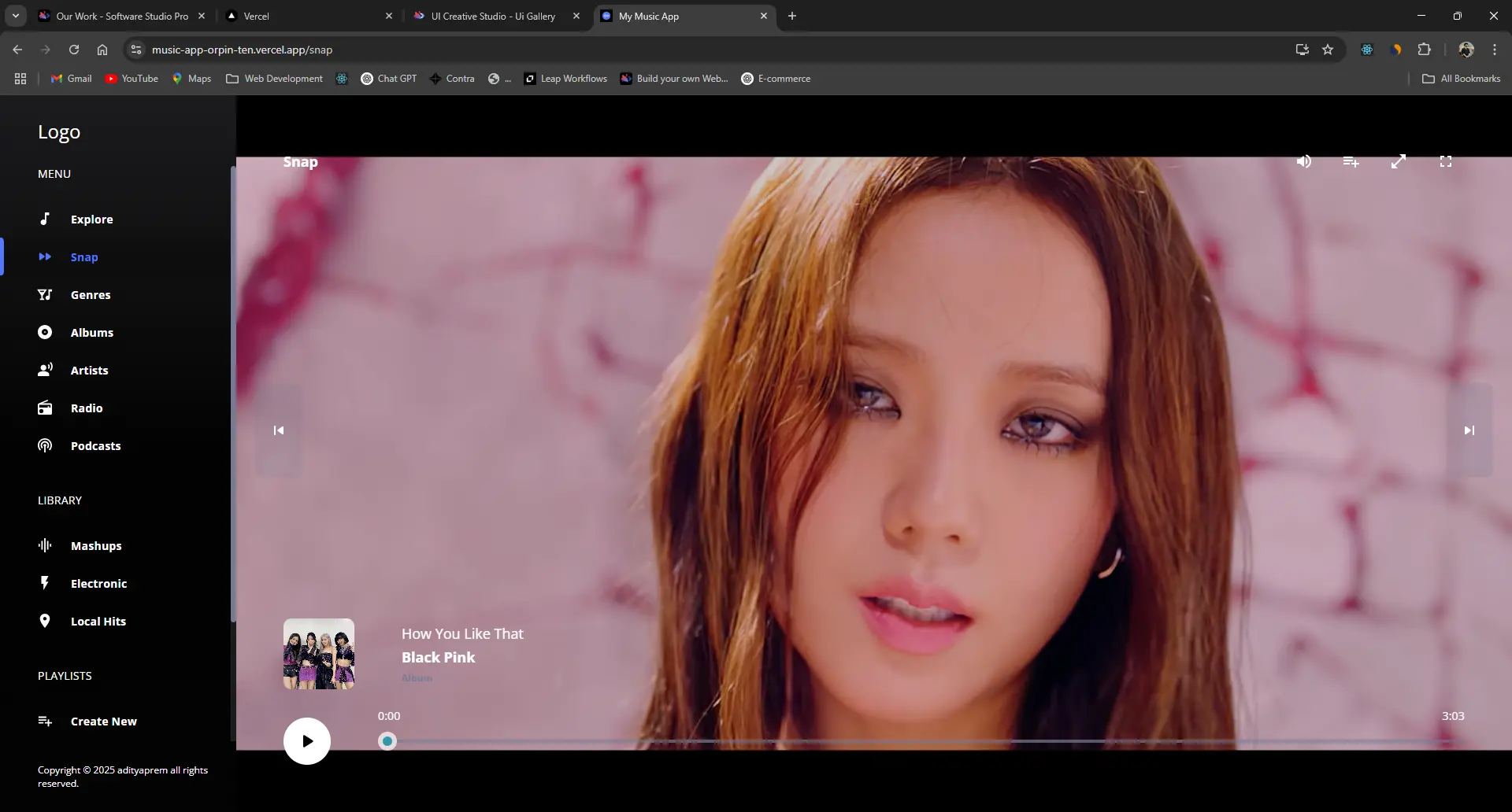 music screenshot